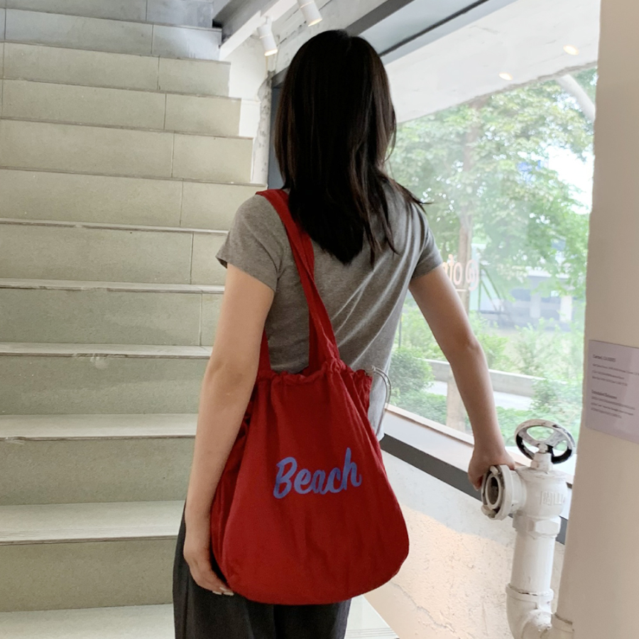 Nylon Waterproof Beach Eco Bag — надежная и вместительная пляжная эко-сумка