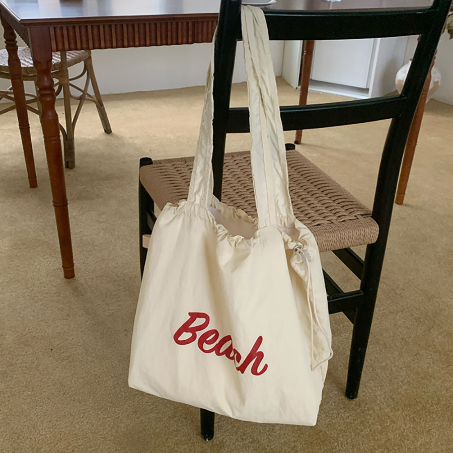 Nylon Waterproof Beach Eco Bag — надежная и вместительная пляжная эко-сумка