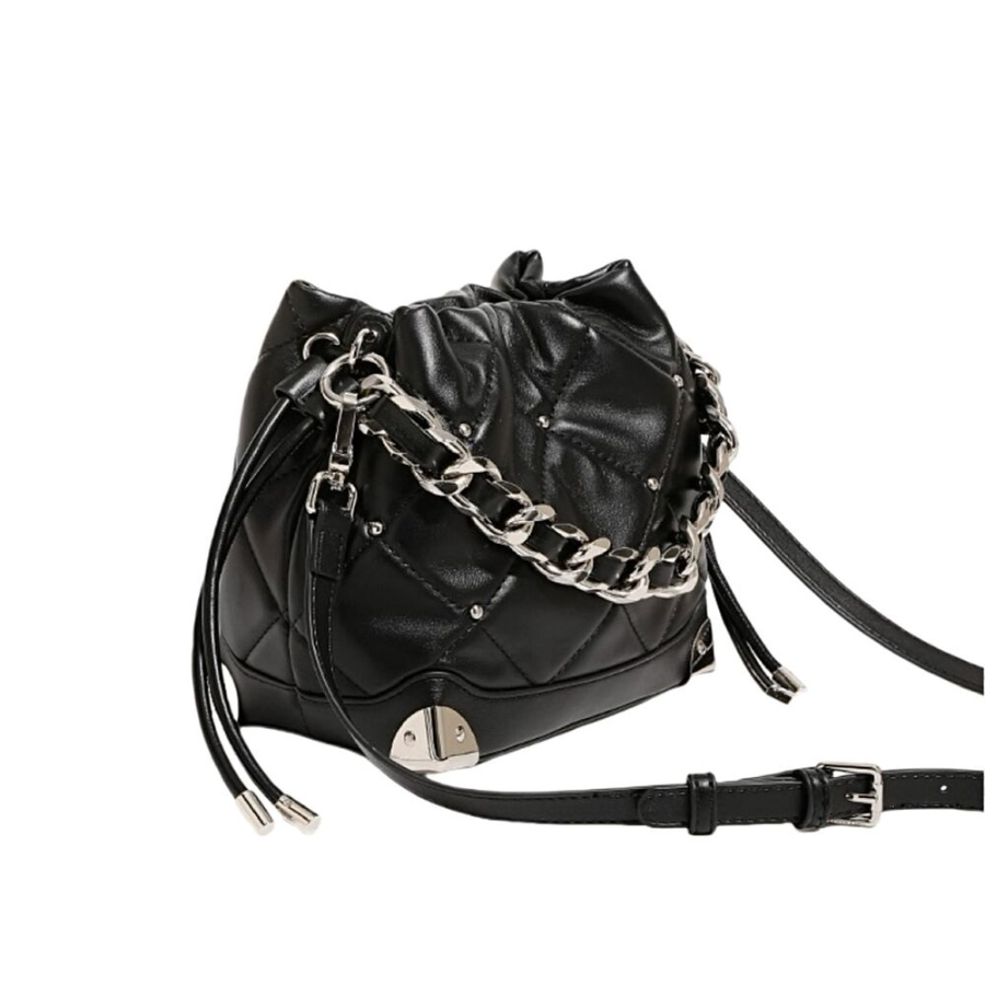 Quilted Chain Crossbody Bag — компактная и изящная стёганая сумка с цепочным ремнём