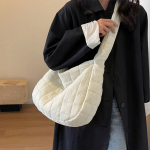 Cloud Quilted Crossbody & Shoulder Bag — мягкая и объёмная сумка для повседневных дел