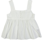 Рintuck Square Neck Tank Blouse