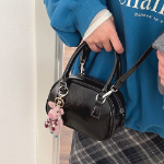 Handle Round Crossbody Vintage Shoulder Bag — круглая сумка в ретро-стиле на каждый день