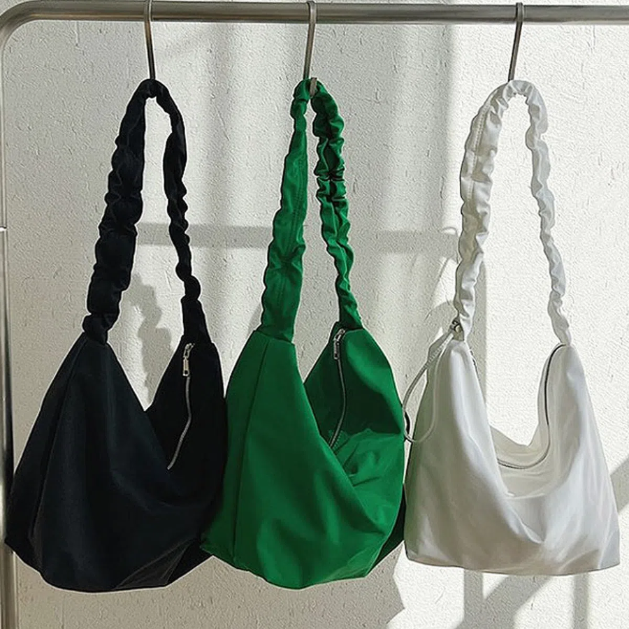 Shirring String Casual Emma Shoulder Bag — стильная сумка с акцентом на детали