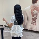 Кружевная сумка через плечо с перфорацией — лёгкий и женственный аксессуар для лета и путешествий