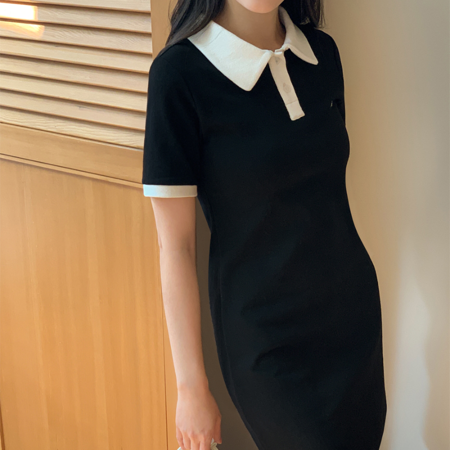 Классическое хлопковое мини-платье в стиле «cherry blossom» для торжественных образов