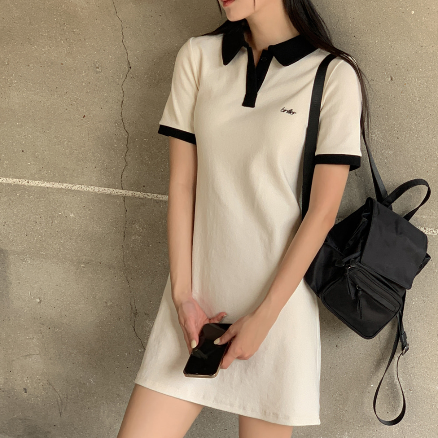 Классическое хлопковое мини-платье в стиле «cherry blossom» для торжественных образов