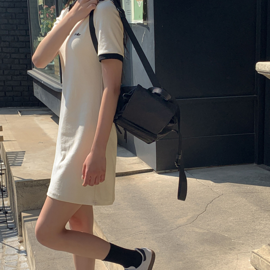 Классическое хлопковое мини-платье в стиле «cherry blossom» для торжественных образов