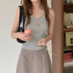 KJ Ribbed Halter Sleeveless