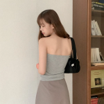 KJ Ribbed Halter Sleeveless