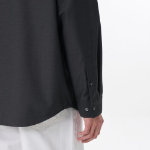 Relaxed Wool-Like Shirt