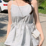 Kibi Lace Layered Bustier Blouse