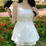 Kibi Lace Layered Bustier Blouse