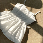 Kibi Lace Layered Bustier Blouse