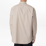 Relaxed Fit Oxford Shirt (Light Beige)
