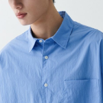 City Leisure CN Oversized Short Sleeve Shirt (Blue)