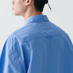 City Leisure CN Oversized Short Sleeve Shirt (Blue)