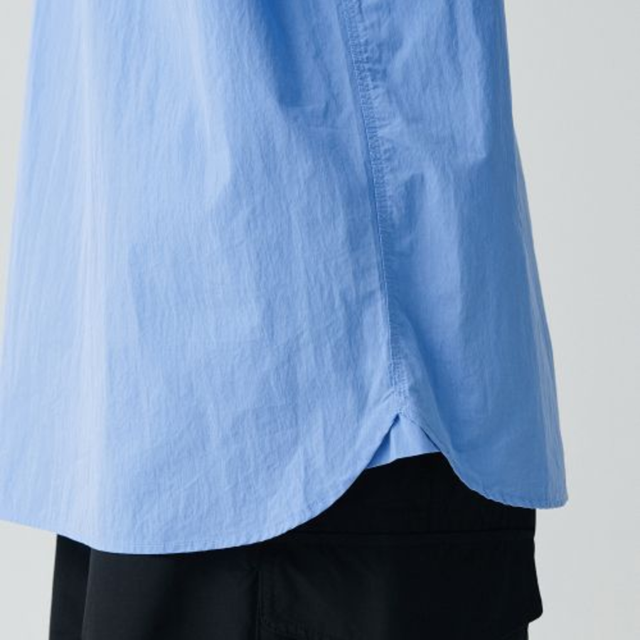 City Leisure CN Oversized Short Sleeve Shirt (Blue)