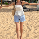 Eli Bustier Sleeveless Top BL20227F