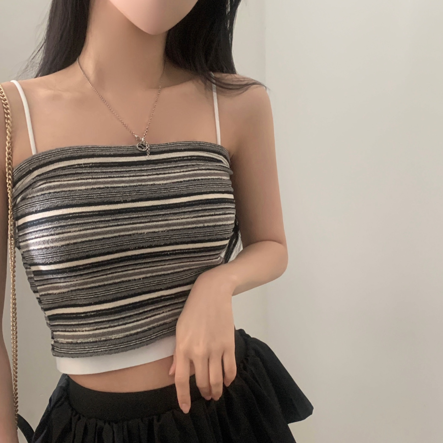 Beagle Bustier Knit Tube Top