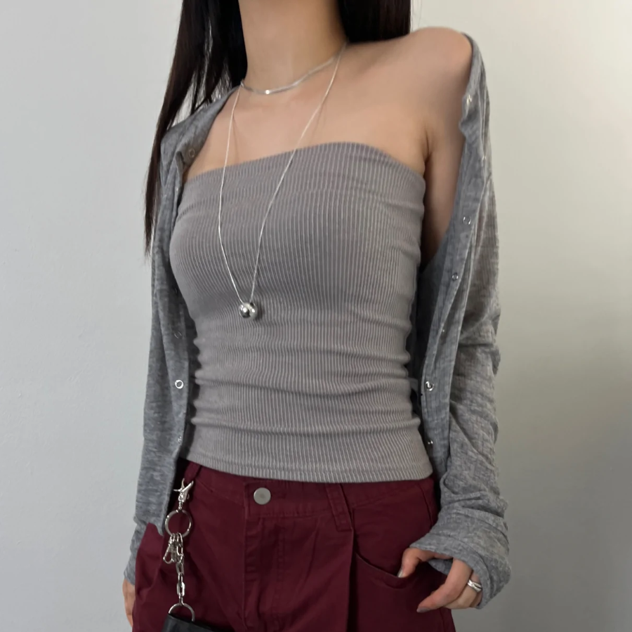Basic Ribbed Knit Top