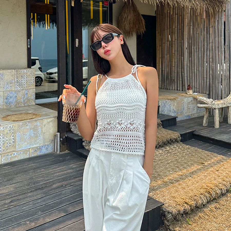 Bly Knit Halter Tank