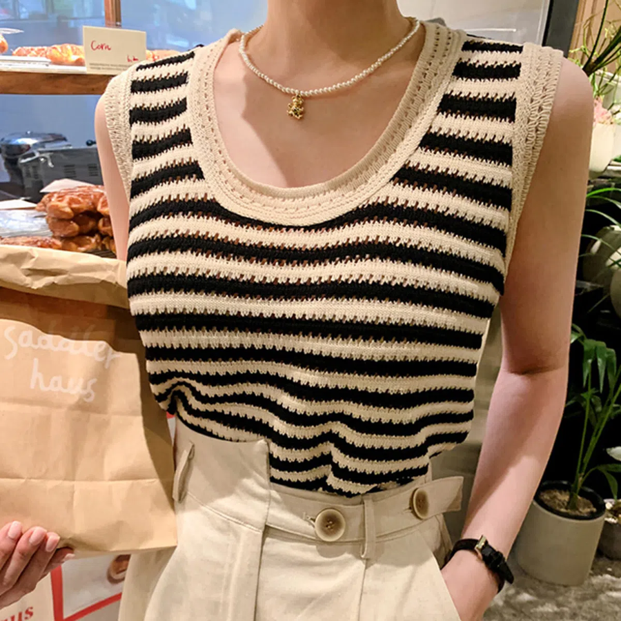Jooki – топ-майка Stripe Knit Bustier