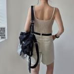 Summer Cropped Layered Knit Bustier Strap Tank Top