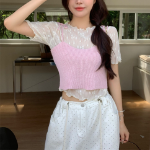 Knit Layered Bustier