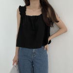 Candypangpang Summer Frill Mini Tank Top_Peachkong