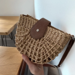 Женская соломенная сумка Straw — идеальный выбор для лета и пляжного отдыха