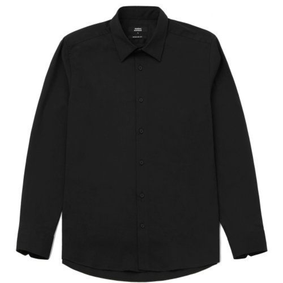 Basic Dress Shirt [Black]