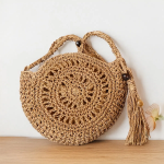 Женская вязаная сумка Bohemian Crochet — натуральный стиль и уютная эстетика