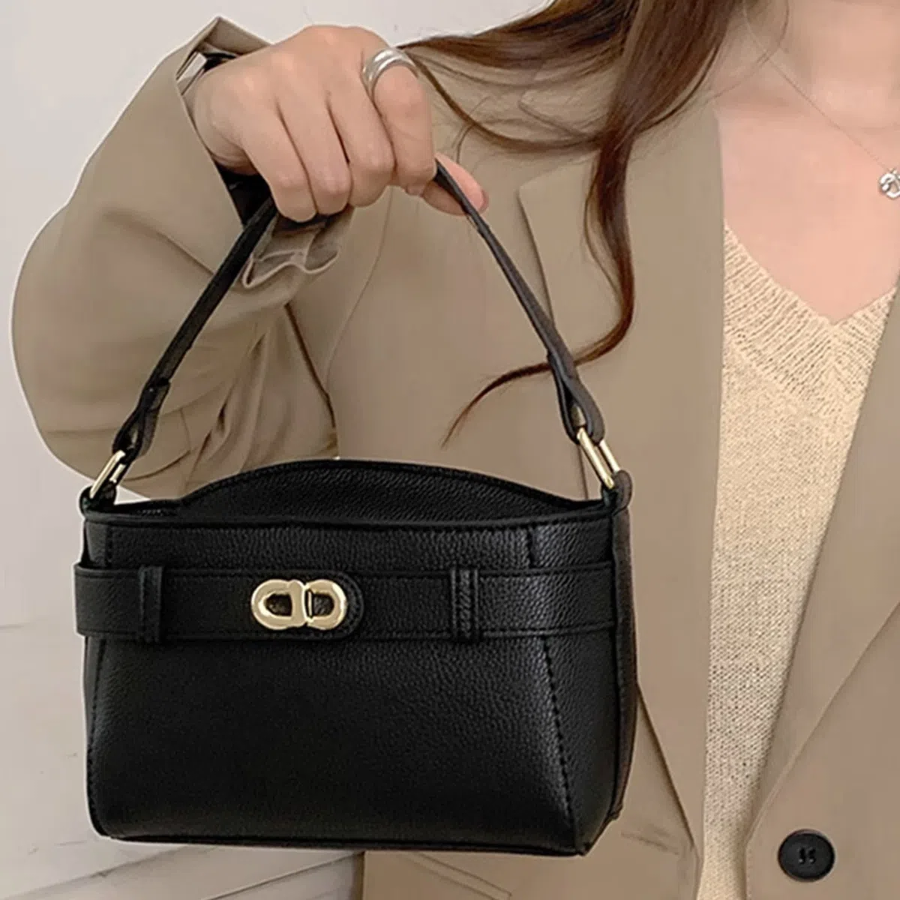 Jonia Mini Leather Tote — компактная элегантность на каждый день