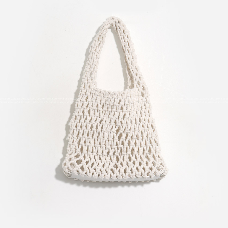 Tsuyu Rattan Mini Tote — летняя лёгкость и натуральный стиль