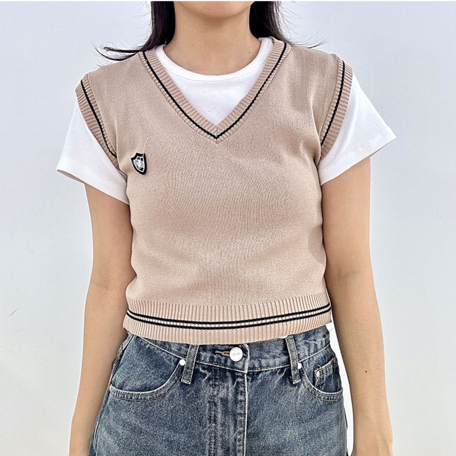 School Knit Vest