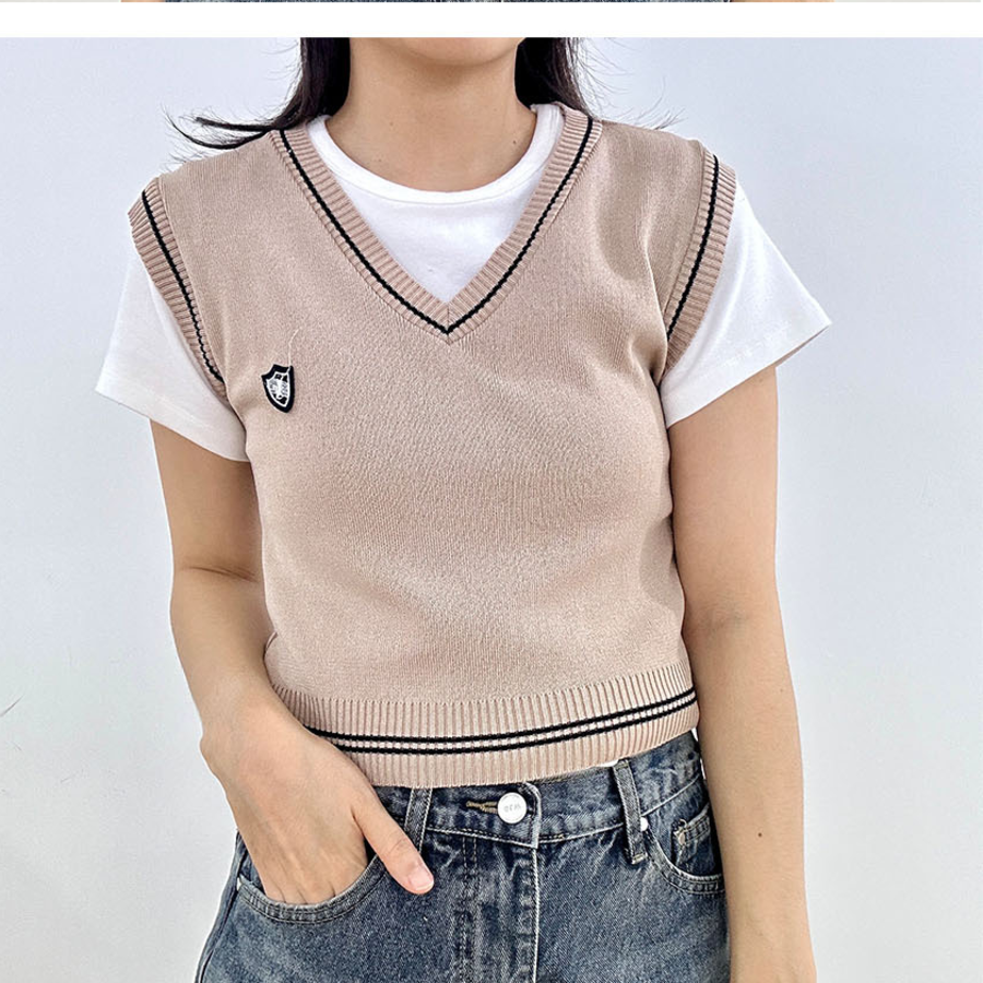 School Knit Vest