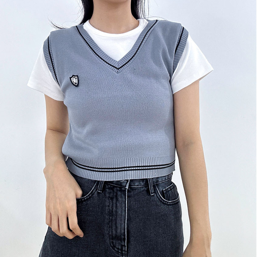 School Knit Vest