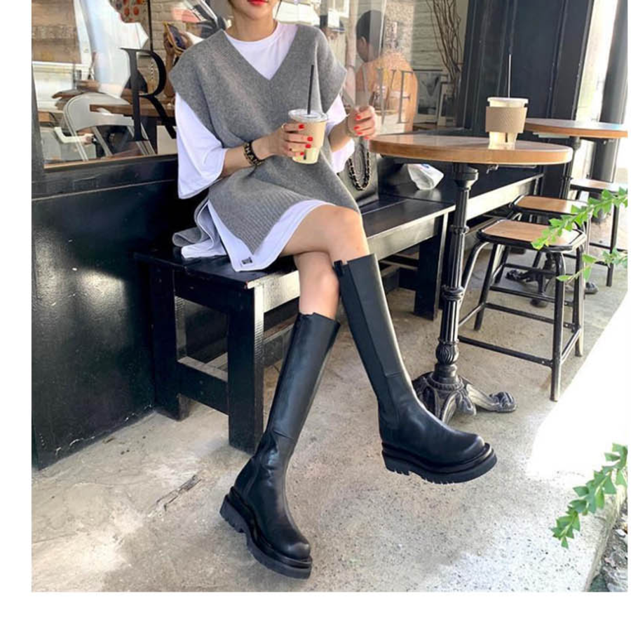 Eunple V-Neck Knit Vest