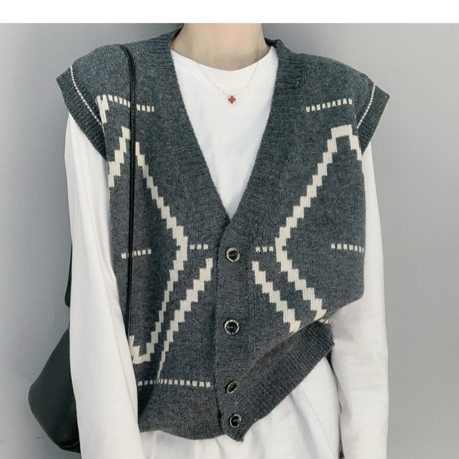 LK-B032 Knit Vest
