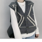 LK-B032 Knit Vest