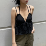 Halter Two-Strap Blouse