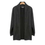 L-Темно-серый-Кардиганы