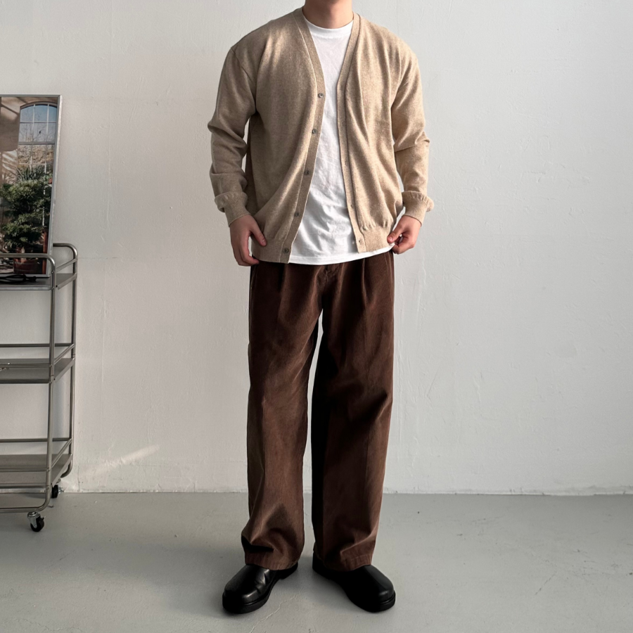 Basic Cashmere Couple Knit Cardigan