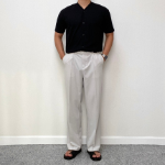 Semi-Muscle Fit Summer Short Sleeve Cardigan