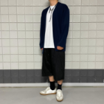 Linen Yukata-Style Summer Long Cardigan