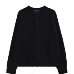 Washer-Friendly Ribbed Knit Crop Cardigan