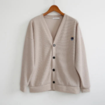 Свободный размер-Бежевый-Кардиганы