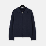 Свободный размер-Темно-синий-Кардиганы