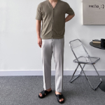 Muscle Fit Short-Sleeve Cardigan