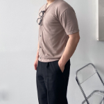 Muscle Fit Short-Sleeve Cardigan